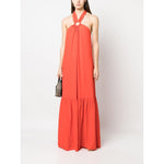 Erika Cavallini Semi-Couture Dresses Red E3ST20LINETTEC45
