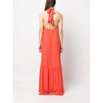 Erika Cavallini Semi-Couture Dresses Red E3ST20LINETTEC45