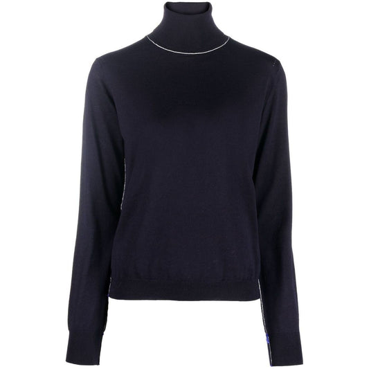 Maison Margiela Sweaters Blue Topwear Maison Margiela