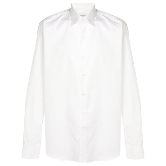 Ferragamo Shirts White Shirts Ferragamo