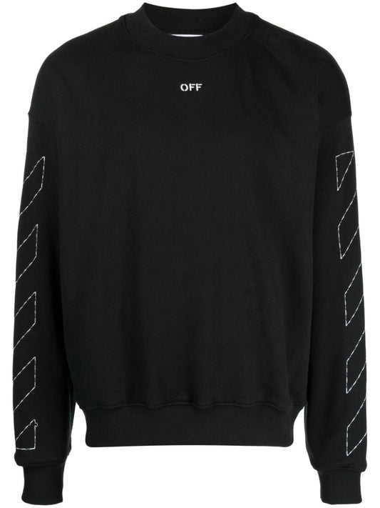 Off White Sweaters Black