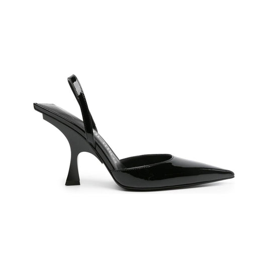 The Attico With Heel Black Medium Heel The Attico