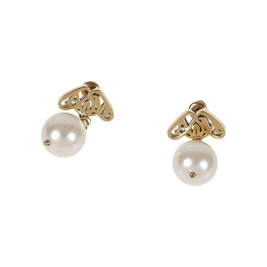 Alexander McQueen Bijoux Golden Earrings Alexander Mcqueen