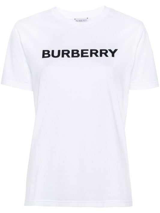 Burberry T-shirts and Polos White Topwear Burberry