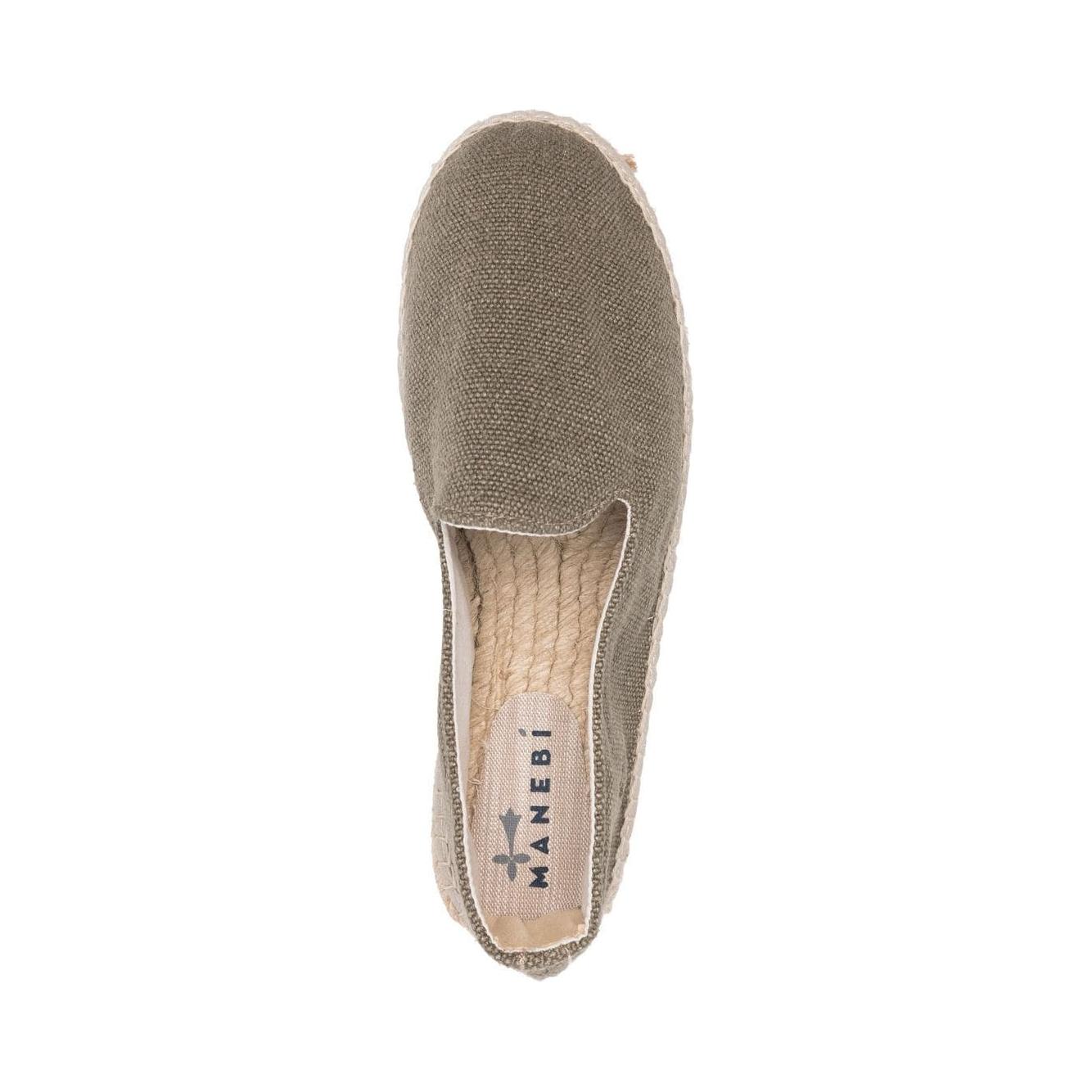 MANEBI Flat shoes Green Espadrilles Manebi