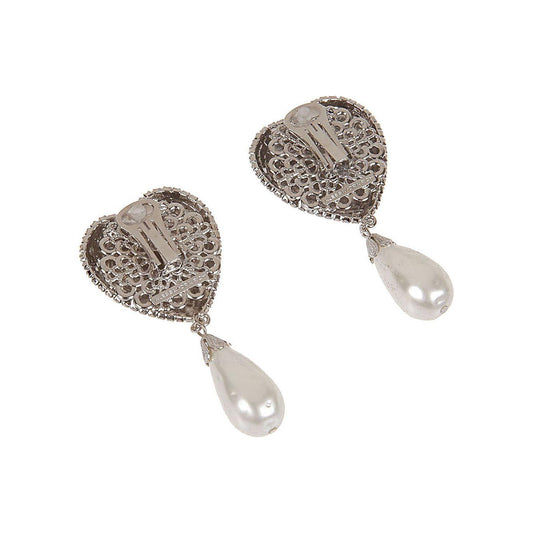 Alessandra Rich Bijoux Silver Earrings Alessandra Rich