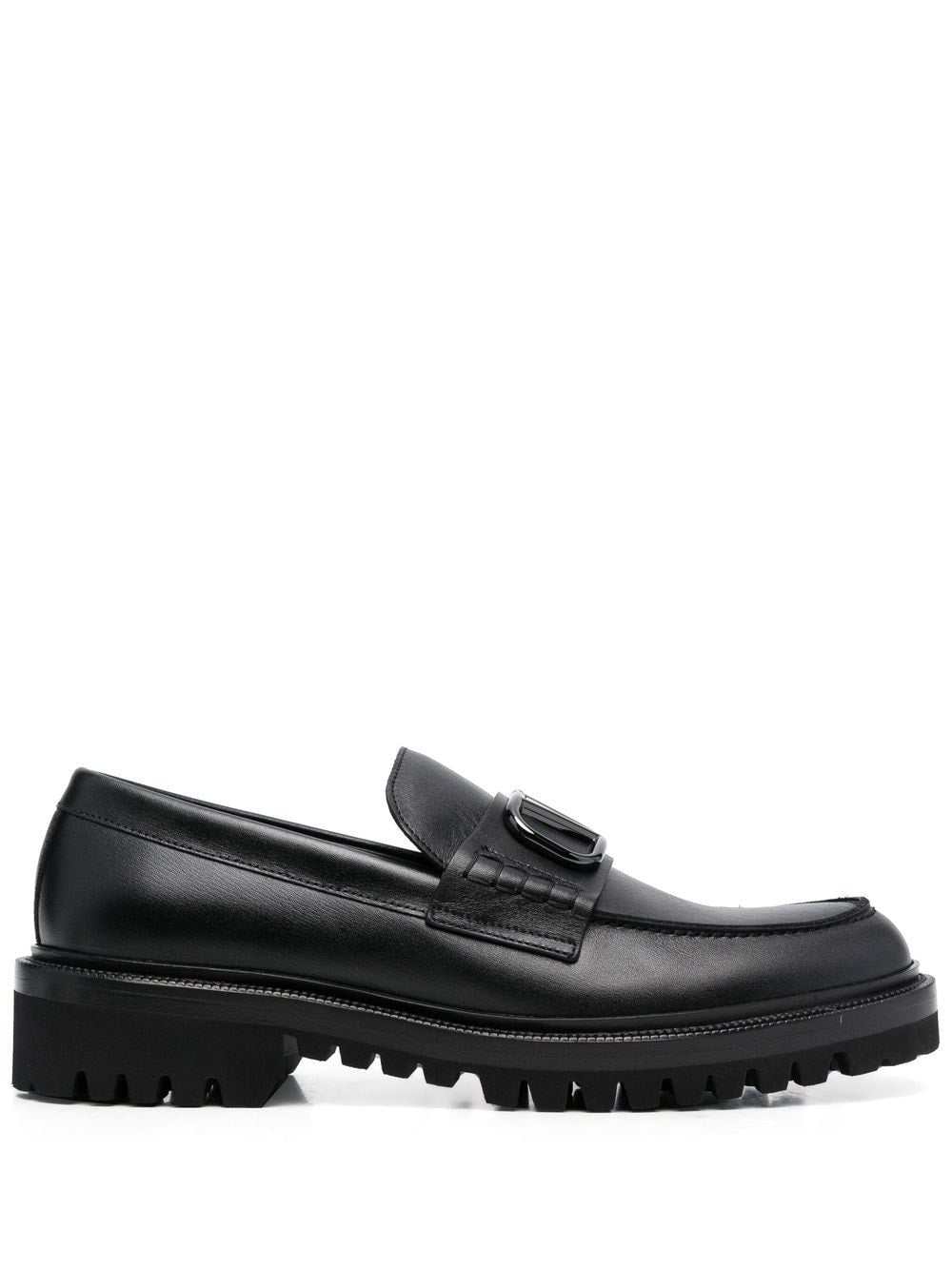 Valentino Garavani Flat shoes Black Moccasins Valentino Garavani