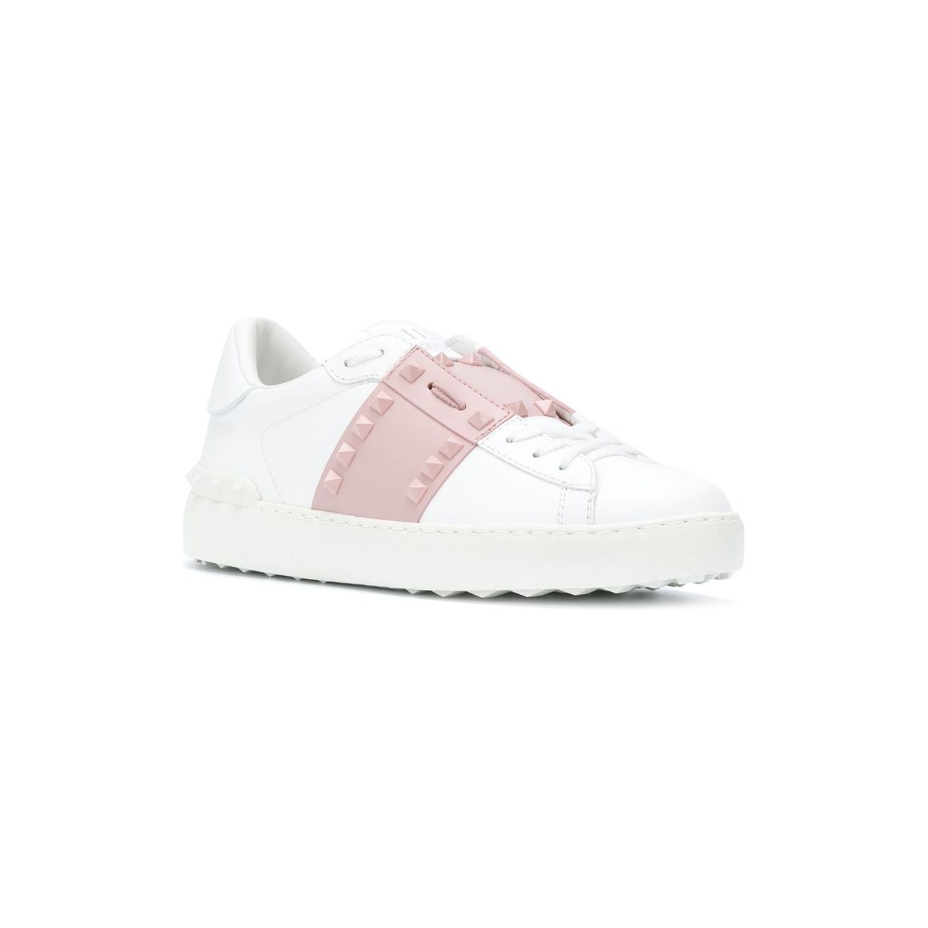 Valentino Garavani Open Rockstud Women Sneakers Pink Sneakers Valentino Garavani