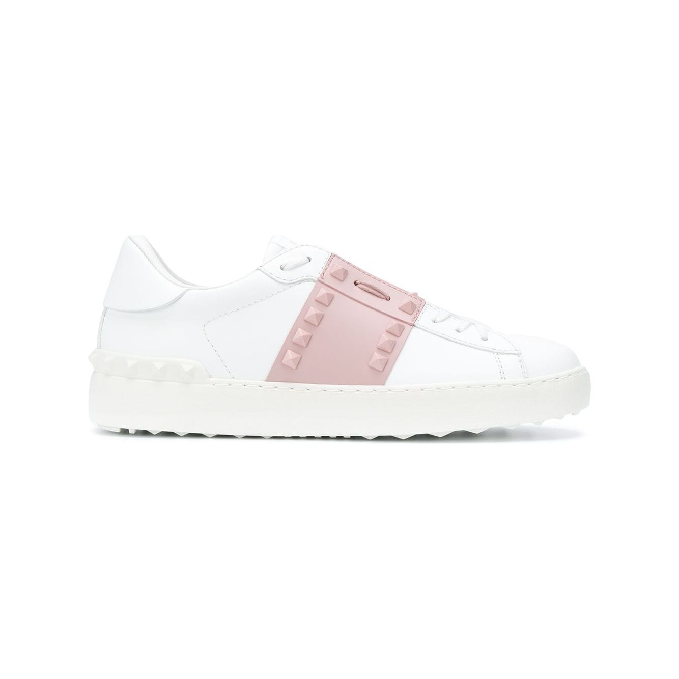 Valentino Garavani Open Rockstud Women Sneakers Pink Sneakers Valentino Garavani