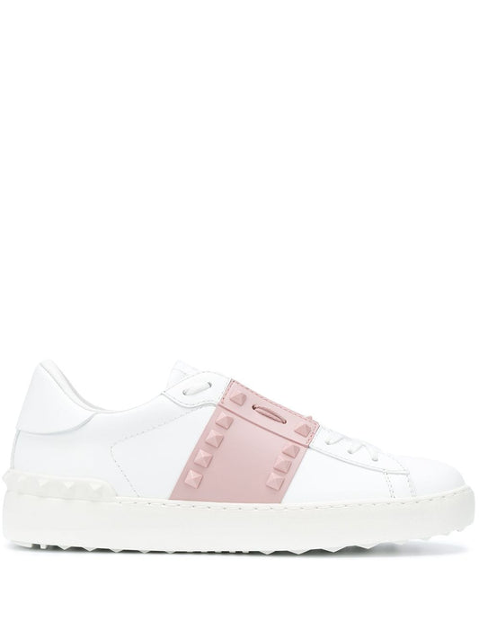 Valentino Garavani Open Rockstud Women Sneakers Pink Sneakers Valentino Garavani