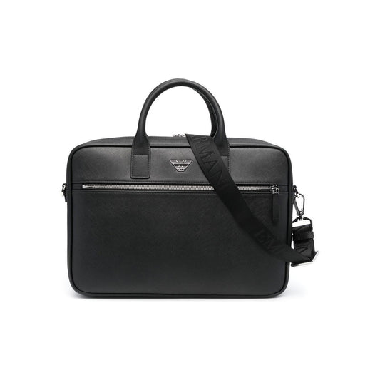 Emporio Armani laptop case Black Small Leather Goods Emporio Armani