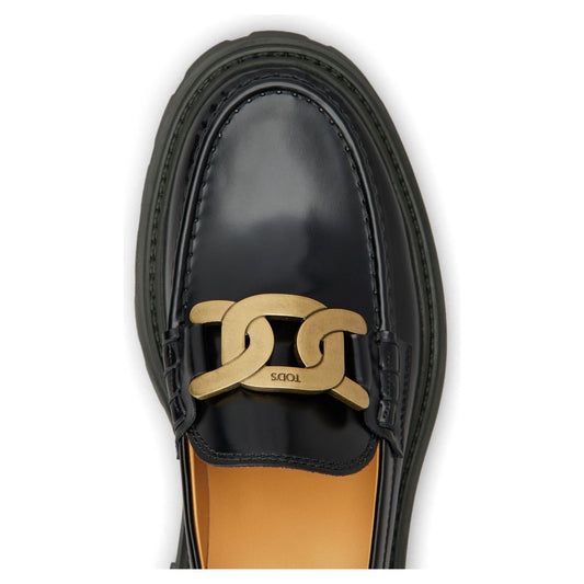 Tod's Flat shoes Black Moccasins Tod'S