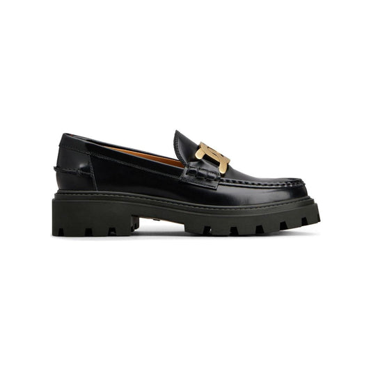 Tod's Flat shoes Black Moccasins Tod'S