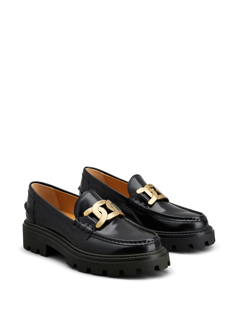 Tod's Flat shoes Black Moccasins Tod'S