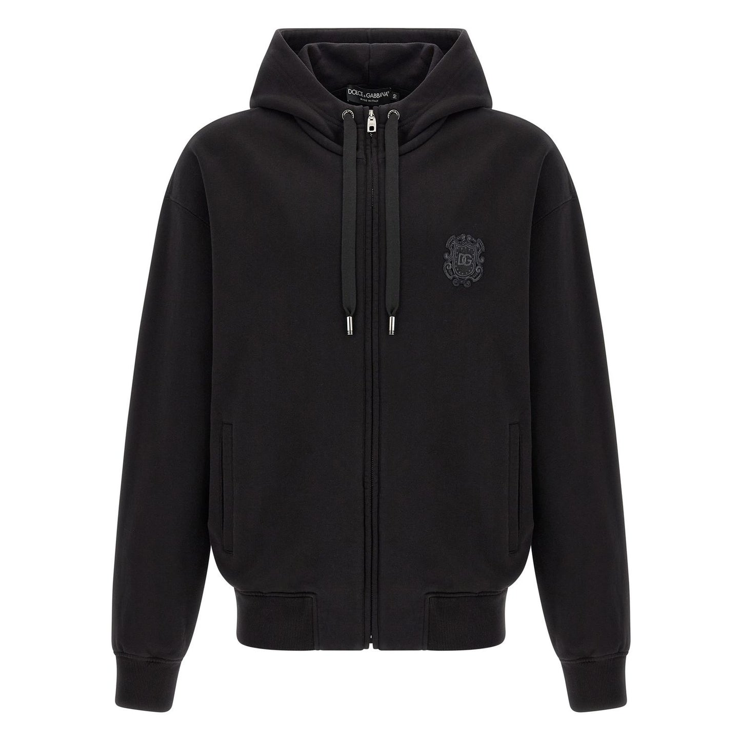 Dolce & Gabbana Black Cotton Sweatshirt