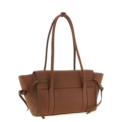 Mulberry Brown Calfskin Shoulder Bag