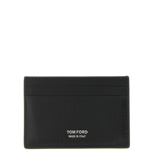 Tom Ford Black Goatskin Cardholder