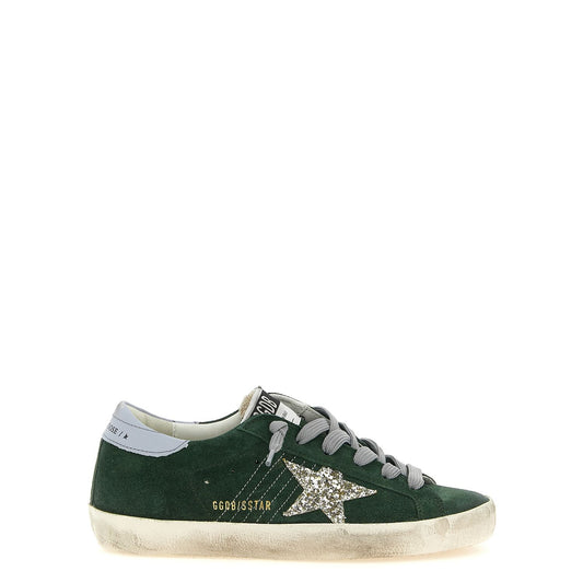 Golden Goose Bicolor Leather Low Top Sneakers