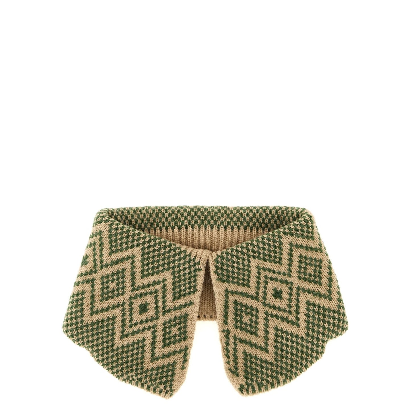Dries Van Noten Beige Wool Scarf
