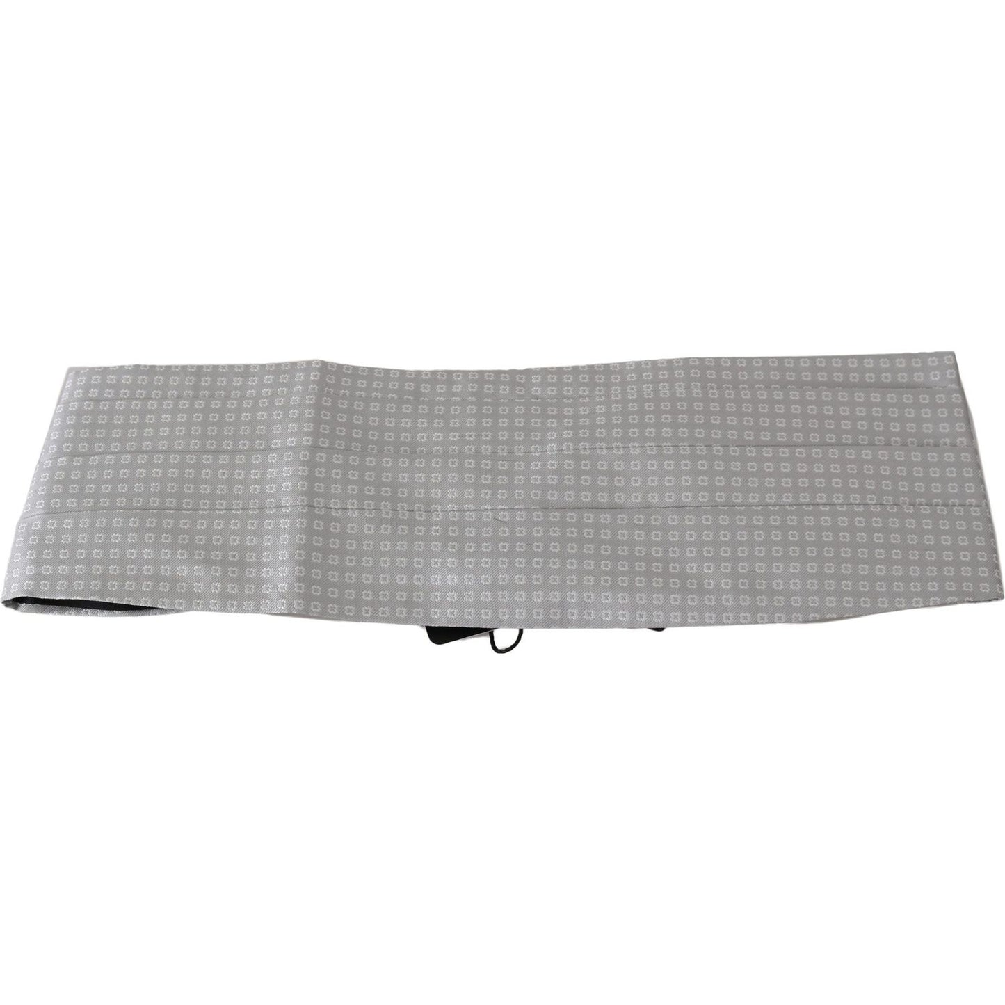 Dolce & Gabbana Gray Patterned Waist Belt Silk Cummerbund 1728,67345645728,Accessories,Belts - Accessories,Cummerbund - Men - Accessories,Dolce & Gabbana,Gray,High-Waist Belts - Belts - Accessories,IT50 | L,IT52 | XL,IT54 | XXL,Material: 100% Silk,Men,Men