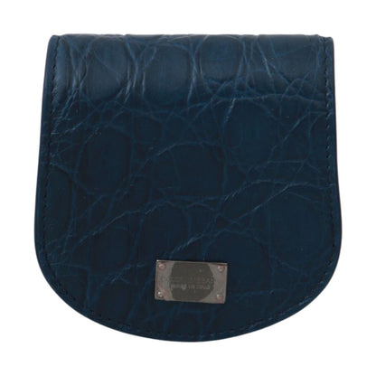 Dolce & Gabbana Blue Leather Holder Pocket Condom Case 1728,67345645728,Accessories,Blue,Dolce & Gabbana,Material: 100% Caimano,Men,Men - Accessories,New with tags,Other - Men - Accessories,Wallets - Accessories,Wallets - Wallets - Accessories