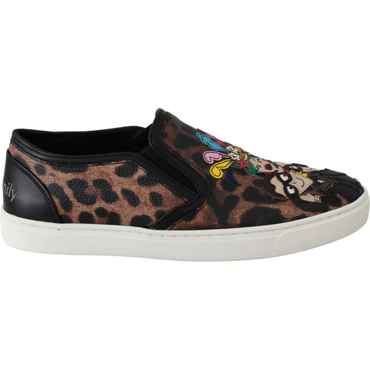 Dolce & Gabbana Elegant Leopard Print Loafers for Sophisticated Style Dolce & Gabbana