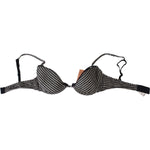 Ermanno Scervino Blue Stripes Lace Reggiseno Bra Underwear BIK751-S