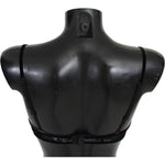 Ermanno Scervino Sleek Black Mesh Balconcino Bra Ermanno Scervino Dark Slate Gray