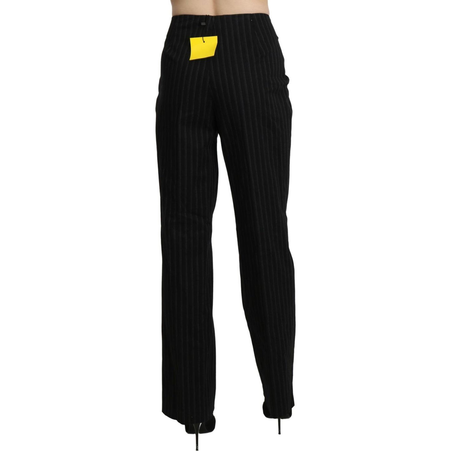 BENCIVENGA Elegant High Waist Black Pants Jeans & Pants BENCIVENGA