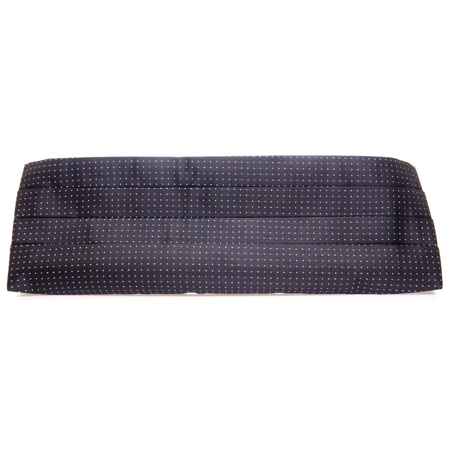Dolce & Gabbana Black Waist Smoking Tuxedo Cummerbund  Belt