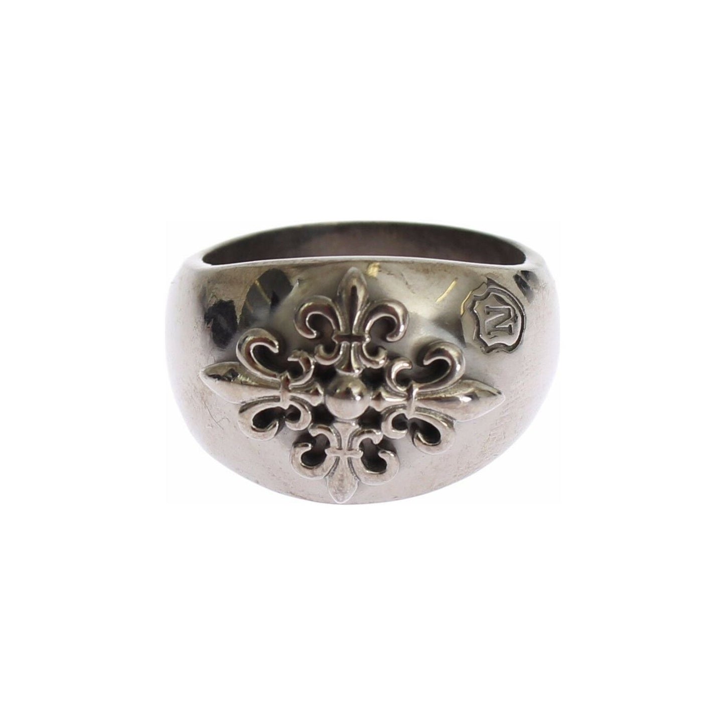 Nialaya Silver 925 Sterling Authentic Crest Ring Ring