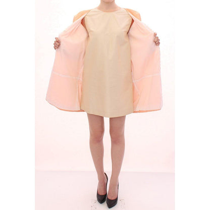 Andrea Incontri Pink Short Sleeves Jacket Coat Coats & Jackets