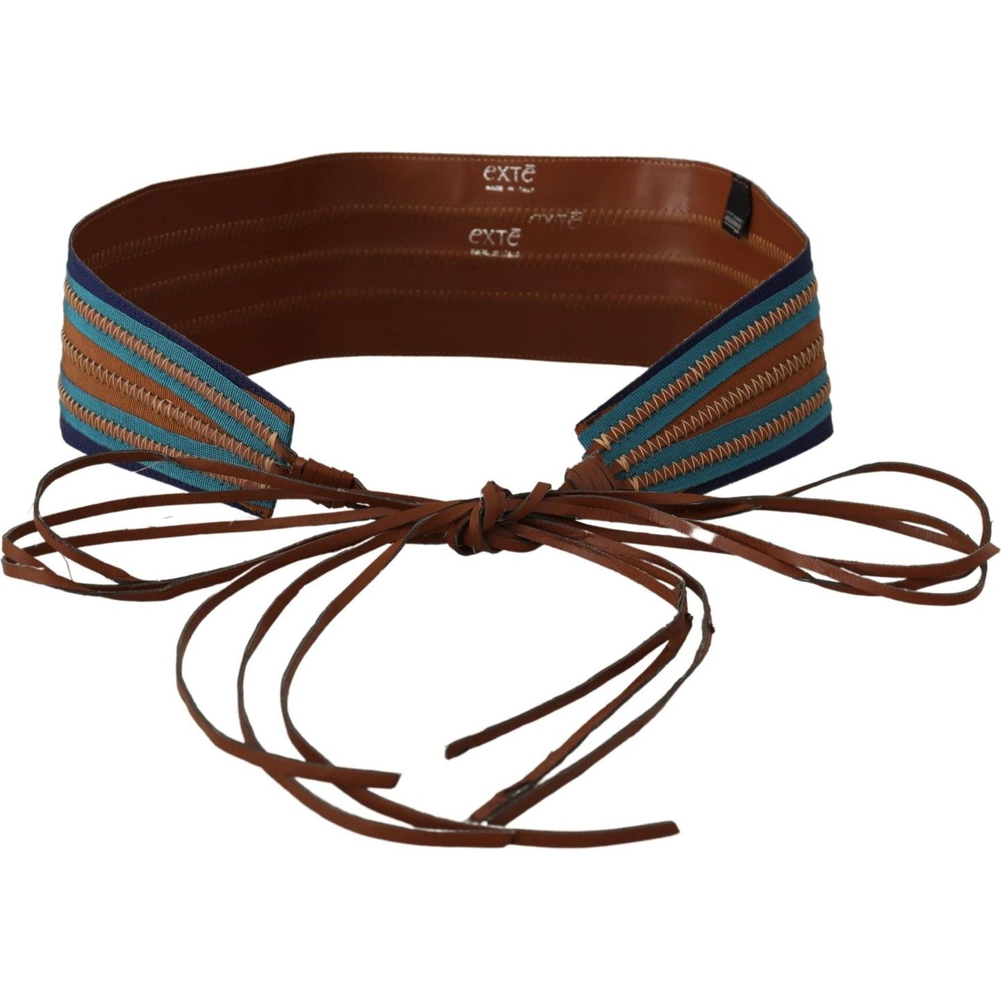 Exte Elegant Multicolor Leather Waist Belt WOMAN BELTS Exte