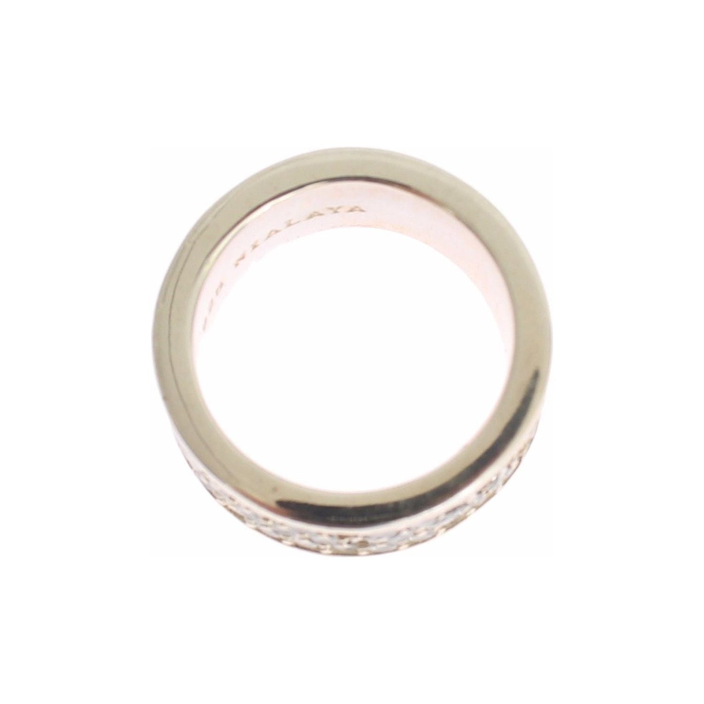 Nialaya Silver Womens CZ 925 Sterling Ring 1728,67345645728,Accessories,Category - Jewellery,clear CZ Crystals,EU50 | US5,EU54 | US7,Jewellery - Accessories,Jewelry,Material: 925 Sterling Silver,Men,New with tags,Nialaya,Rings - Jewellery - Accessories,Ri