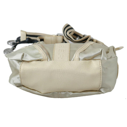 WAYFARER White Shoulder Crossbody Sling Fabric Purse Crossbody Bag