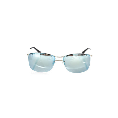 Frankie Morello Silver Metallic Men Sunglasses 1728,67345744032,Accessories,Frankie Morello,Glasses and Sunglasses - Accessories,Men,New with tags,Silver,Sunglasses,Sunglasses - Glasses and Sunglasses - Accessories,Sunglasses for Men - Sunglasses