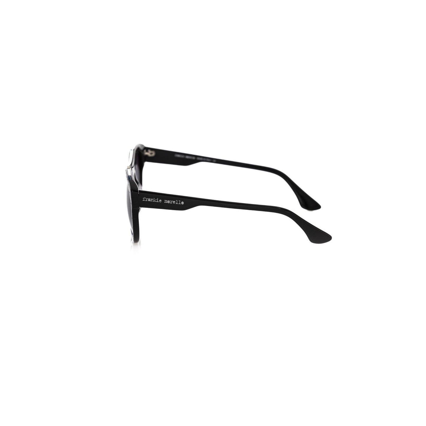 Frankie Morello Black Acetate Men Sunglasses 1728,67345744032,Accessories,Black,Frankie Morello,Glasses and Sunglasses - Accessories,Men,New with tags,Sunglasses,Sunglasses - Glasses and Sunglasses - Accessories,Sunglasses for Men - Sunglasses