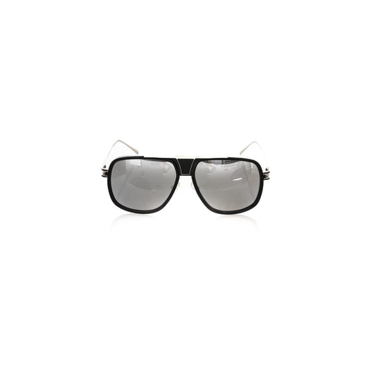 Frankie Morello Black Metallic Fiber Men Sunglass 1728,67345744032,Accessories,Black,Frankie Morello,Glasses and Sunglasses - Accessories,Men,New with tags,Sunglasses,Sunglasses - Glasses and Sunglasses - Accessories,Sunglasses for Men - Sunglasses