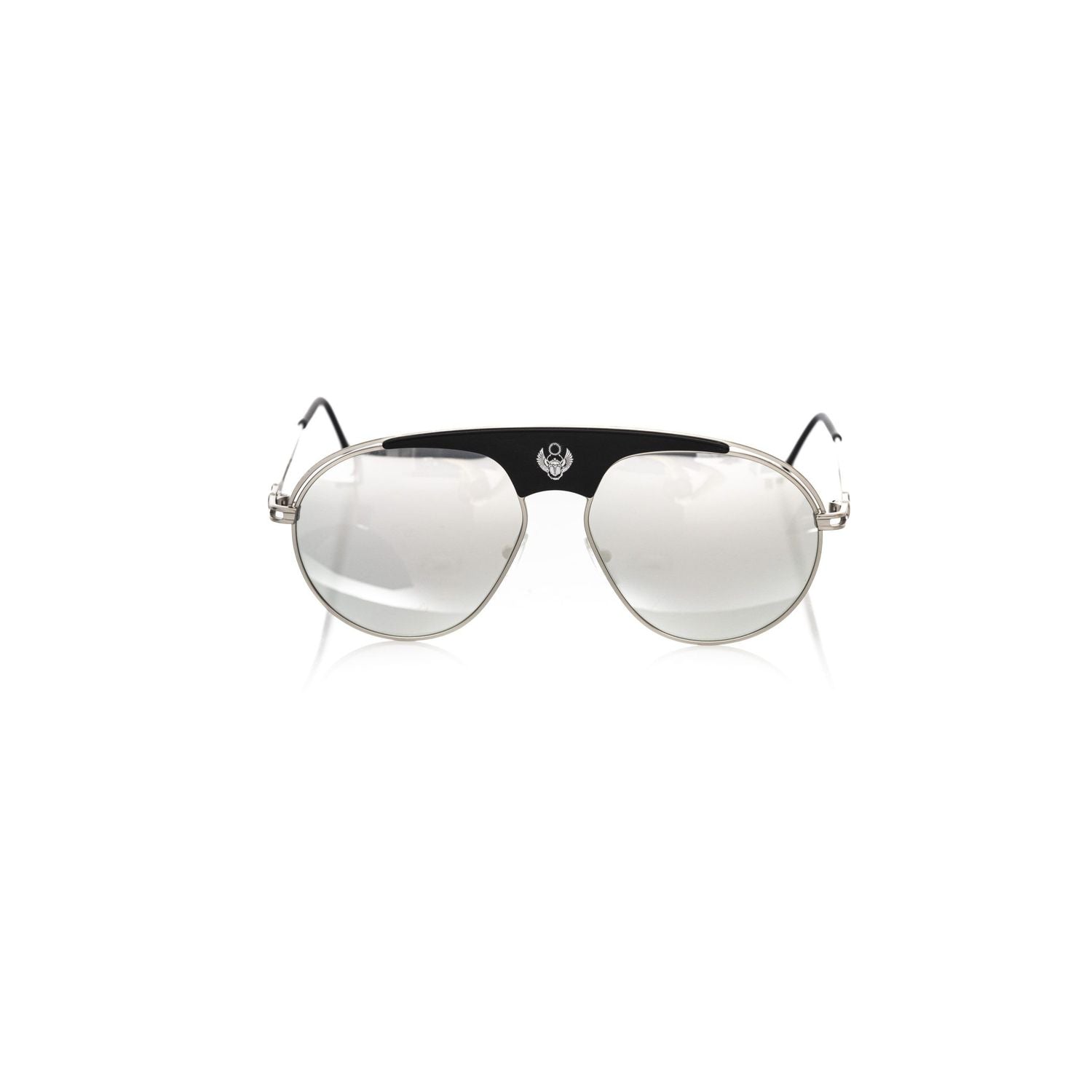Frankie Morello Multicolor Metallic Fibre Men Sunglass