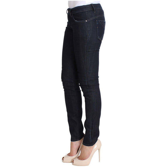 Costume National Chic Slim Fit Skinny Blue Jeans Costume National