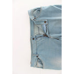 Ermanno Scervino Elegant Light Blue Capri Jeans Jeans & Pants Ermanno Scervino Light Gray