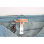 Ermanno Scervino Elegant Light Blue Capri Jeans Jeans & Pants Ermanno Scervino Light Slate Gray