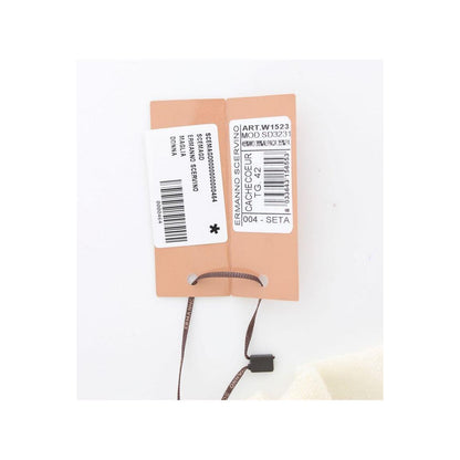 Ermanno Scervino White Wool Cardigan Sweater