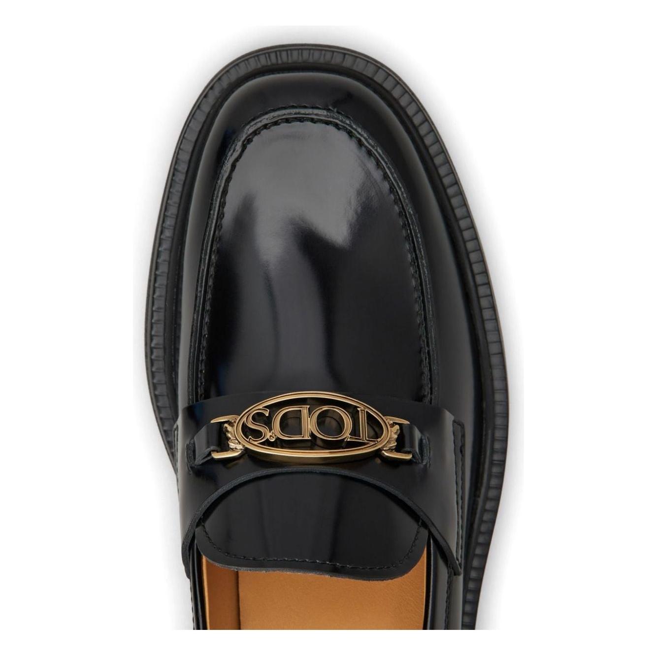 Tod's Flat shoes Black Moccasins Tod'S