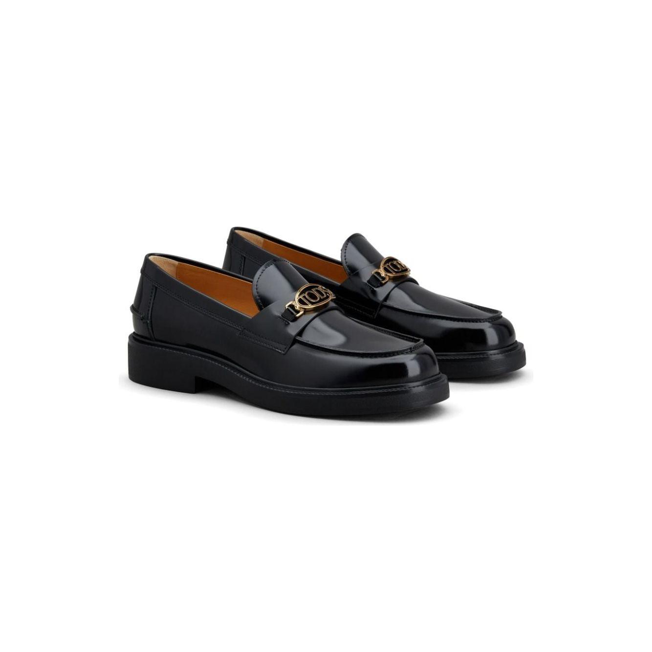 Tod's Flat shoes Black Moccasins Tod'S