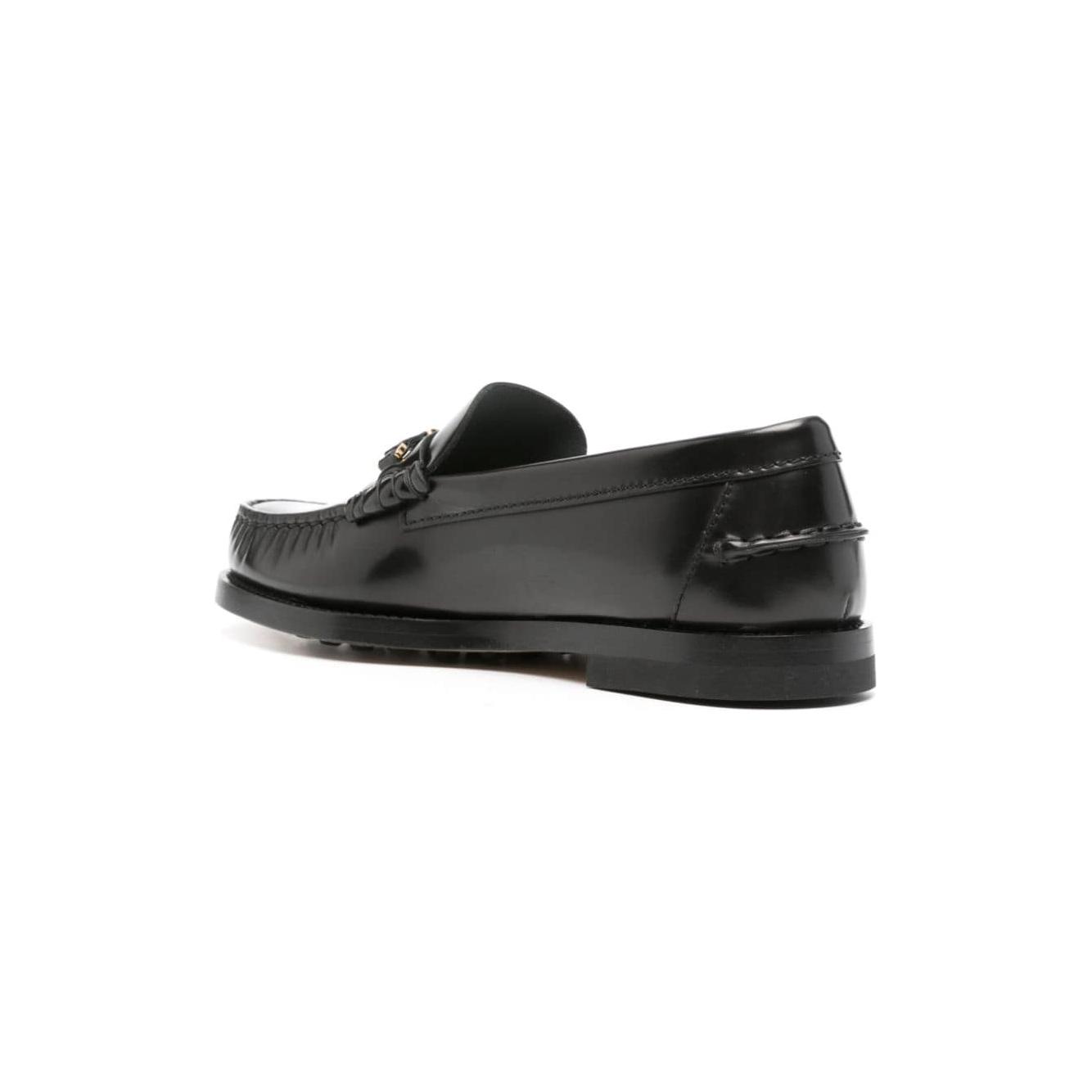 Tod's Women Loafers shoes Black Moccasins Tod'S