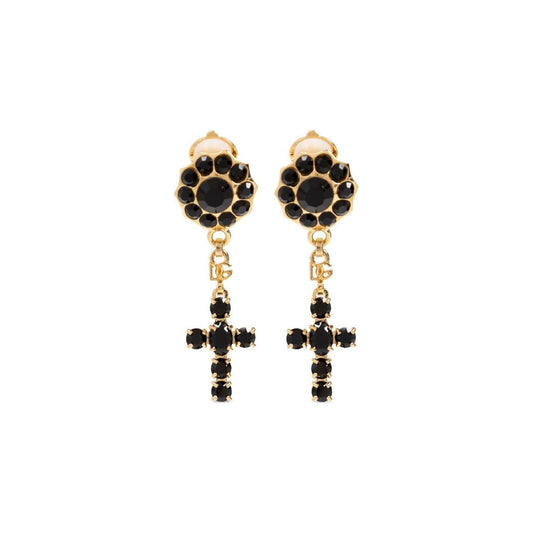 Dolce & Gabbana Bijoux Golden Earrings Dolce & Gabbana