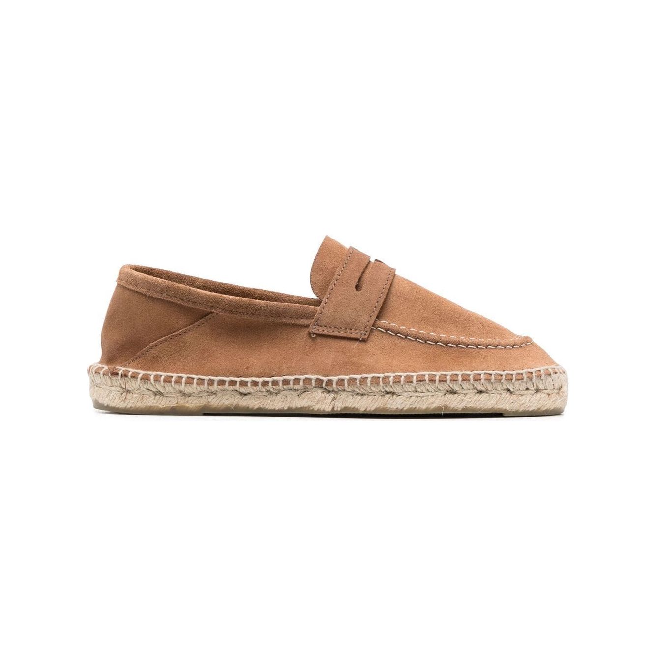 MANEBI Flat shoes Brown Moccasins Manebi