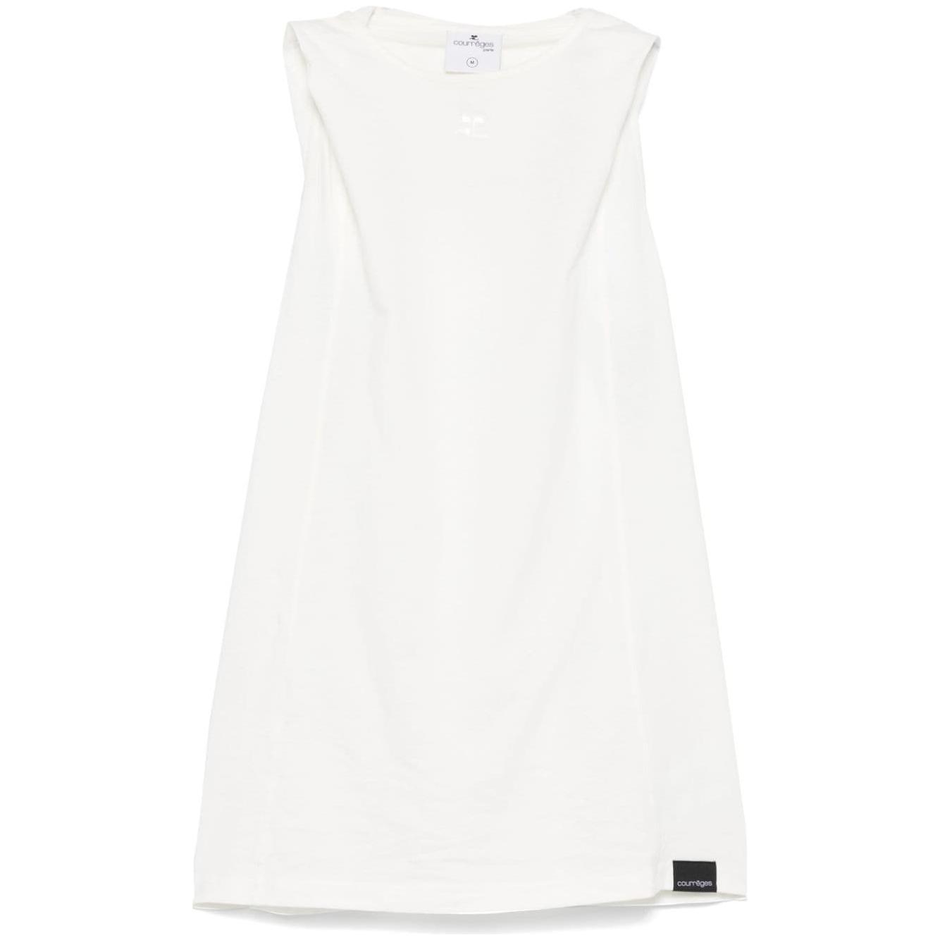 032C Courreges Top White Topwear 032C