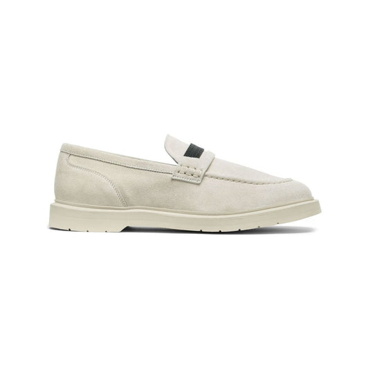 Brunello Cucinelli Flat shoes Beige Moccasins Brunello Cucinelli